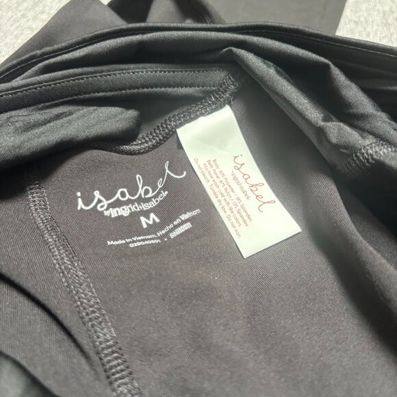 Over Belly High-Rise Active Maternity Leggings, Medium - Picture 4 of 5